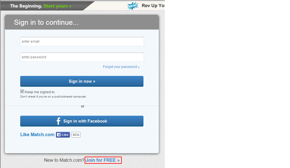 You are also prompted to create a brief "About Me"